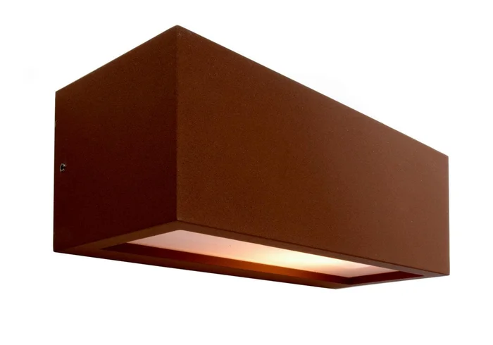 Deko-Light – Wandaufbauleuchte – Rilongo B Up and Down, 1x max. 18 W E27, IP54, Braun