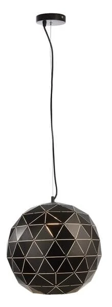 Deko Light Pendelleuchte Asterope rund 500 schwarz