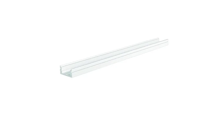 Deko-Light -Profil – U-Profil flach AU-01-08, weiß, 2 m