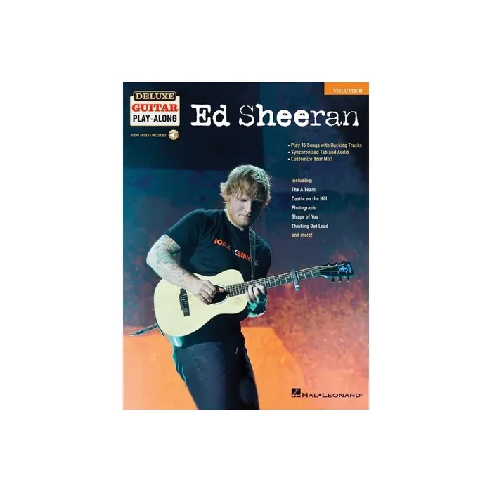Deluxe Guitar Playalong vol.9 – Ed Sheeran (+Audio Access)
