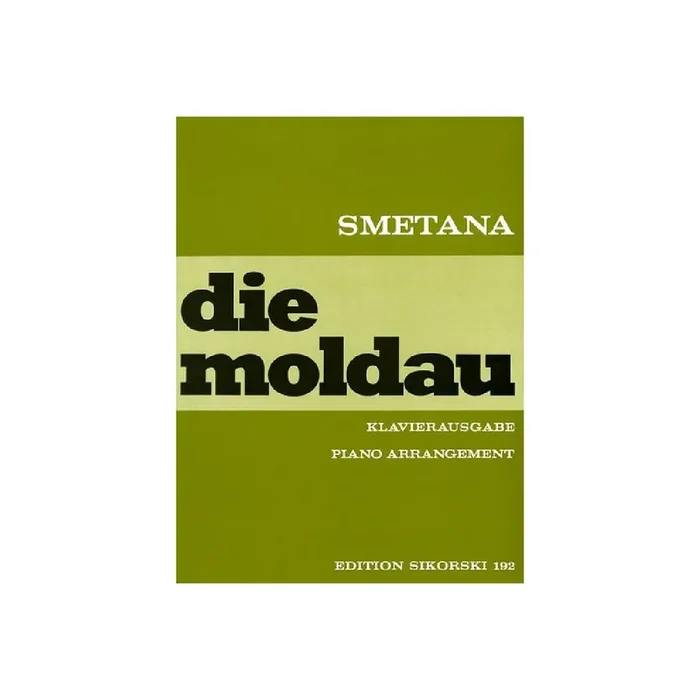 Die Moldau für Klavier