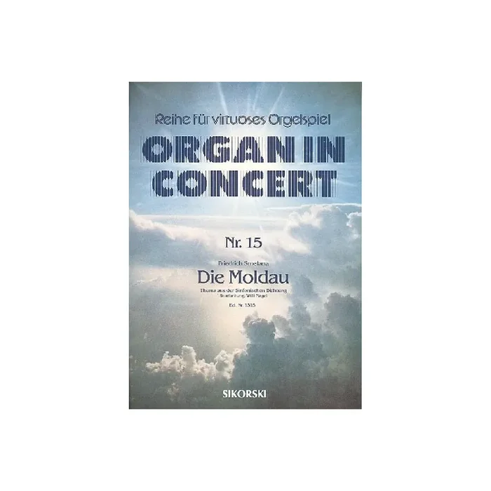 Die Moldau Thema für elektronische Orgel