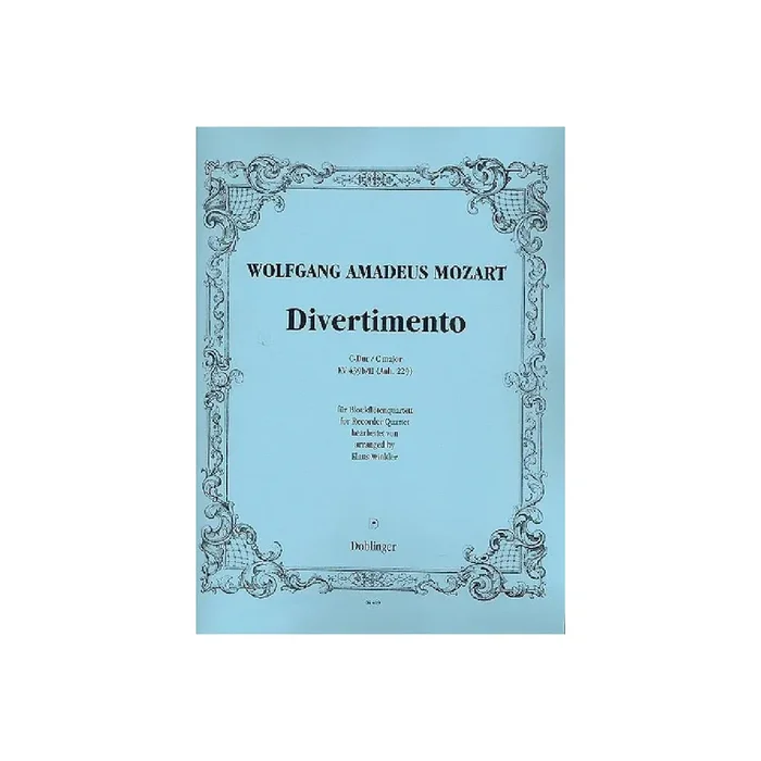 Divertimento C-Dur KV439b/II