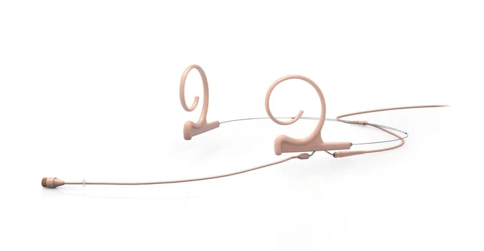 DPA 4266 CORE+ Omni Flex Headset Mic, 110 mm Boom, Beige, 3-pin LEMO