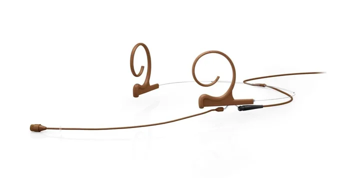 DPA 4266 CORE+ Omni Flex Headset Mic, 110 mm Boom, Brown, Mini-Jack