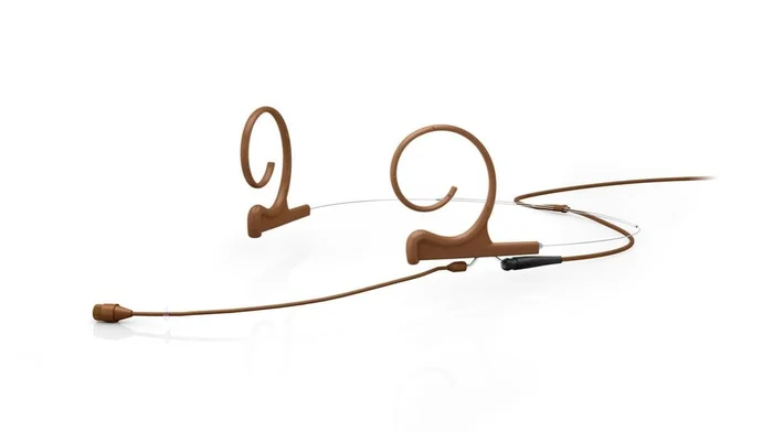 DPA 4266 CORE+ Omni Flex Headset Mic, 90 mm Boom, Brown, MicroLock