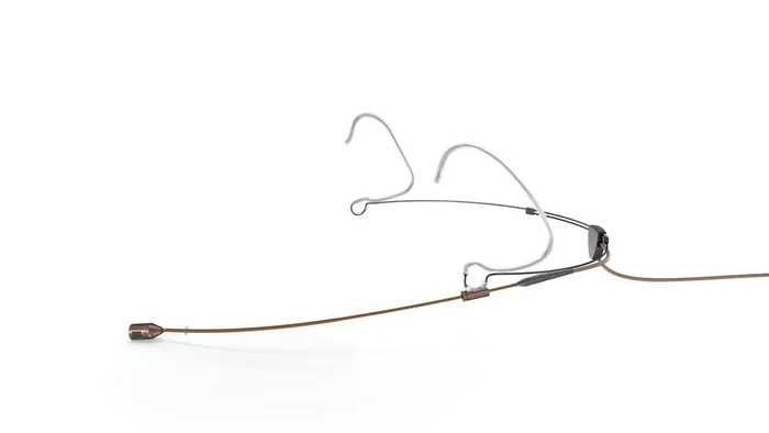 DPA 4488 CORE Directional Headset Mic, Brown, 3-pin LEMO