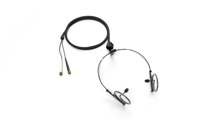 DPA 4560 CORE+ Binaural Headset, Normal SPL, Black, MicroLock