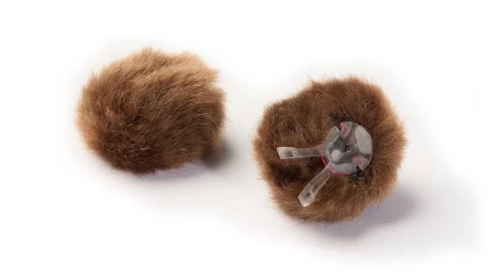 DPA AIR1 Pelz Windschutz, Braun, Small