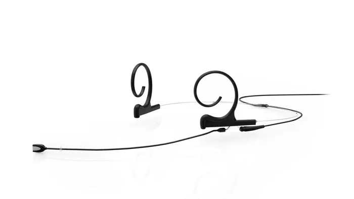 DPA d:fine™ CORE 4166 Slim Omni Flex Headset Mic, 110 mm Boom, Black, MicroDot