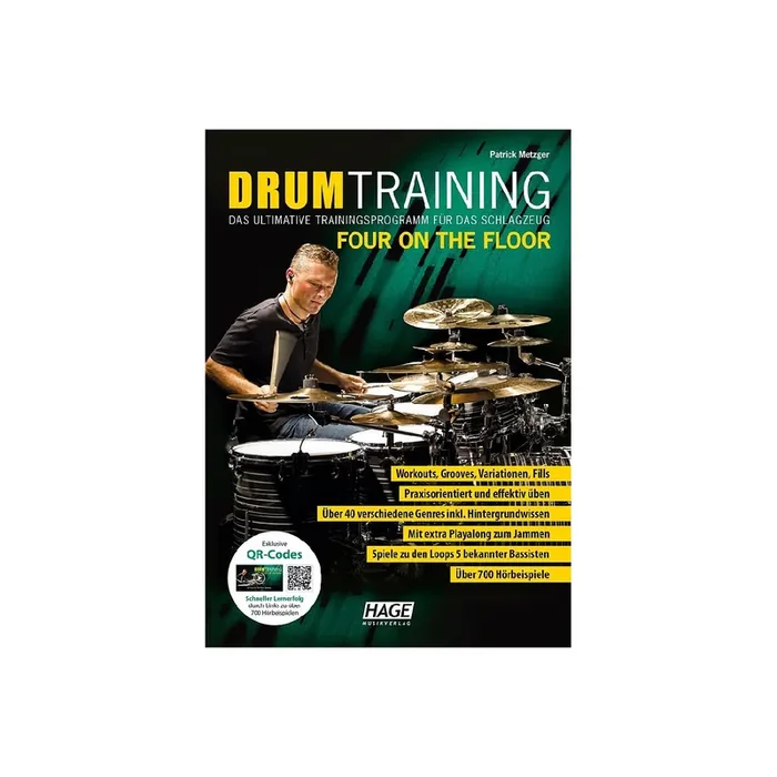 Drum Training Four On The Floor (+QR-Codes)