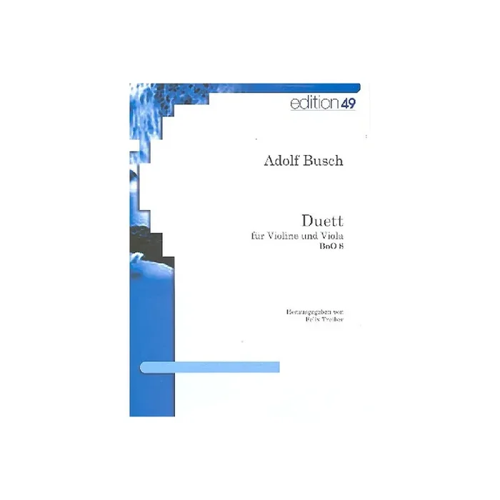 Duett BoO8 für Violine und Viola
