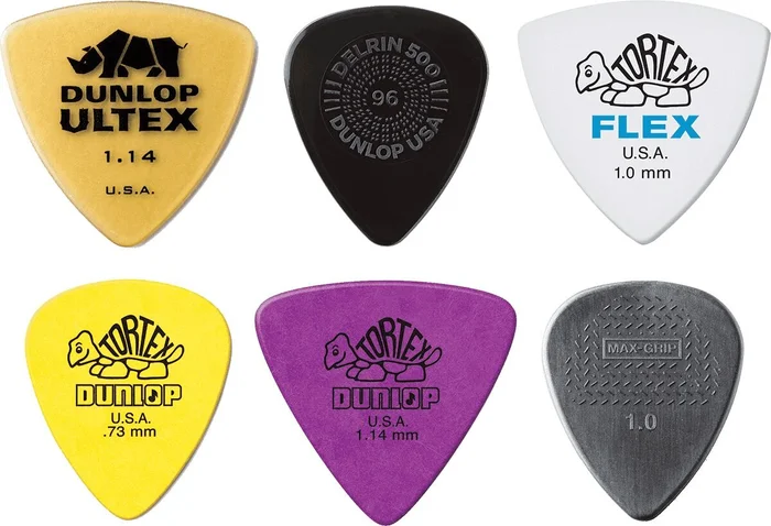 Dunlop Bass Players Pick Variety Pack 6er Mix-Set
