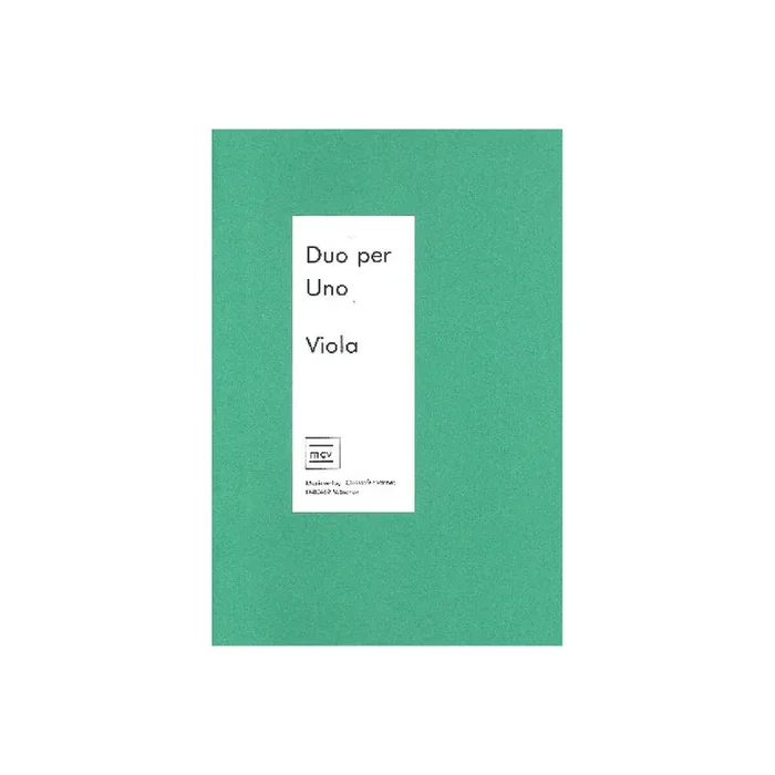 Duo per Uno (+CD) für Viola und Klavier