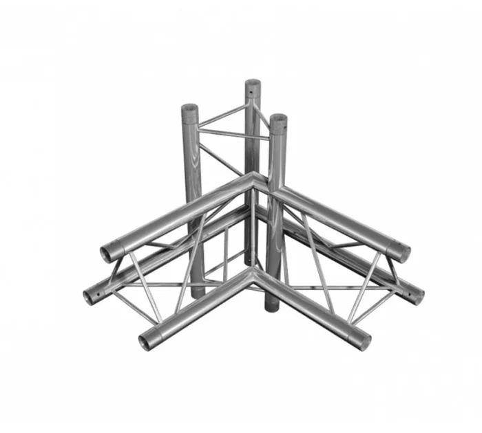 DURATRUSS DT 23/2-C45-LUD, 4-fach Ecke 90°, oben + unten, links