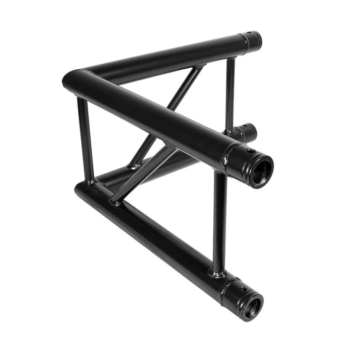 DURATRUSS DT 32/2-C21V-L90 black, 2-Wege-Ecke 90°, vertikal, Black