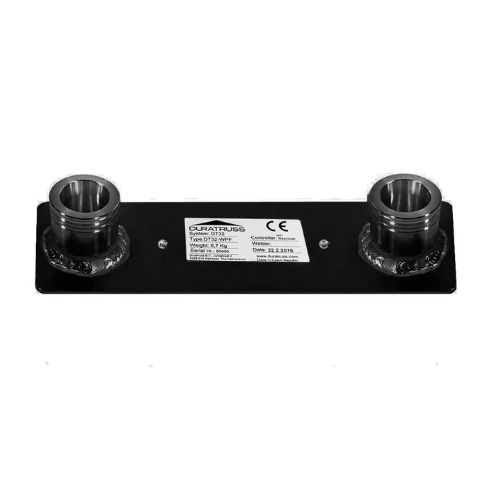 DURATRUSS DT 32-WPF schwarz, Wandplatte weiblich