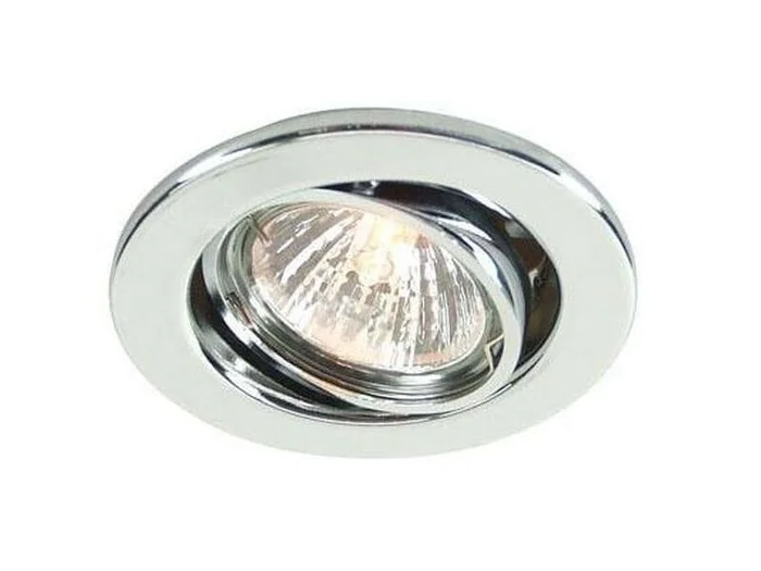 Einbauleuchte MR16 schwenkb. 68er chrom.