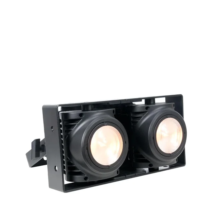 Elation DTW Blinder 350 IP, IP 65, 2x 175 W WW + A LEDs, 78°, DMX 512-A (RDM), schwarz