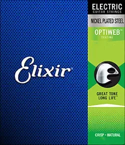 Elixir Optiweb E-Gitarre Light/Heavy 19077