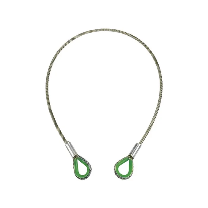 Eller – Steel 1T WLL, Certified 10 mm x 2 m, Stahl mit 6 x 36WS Kern