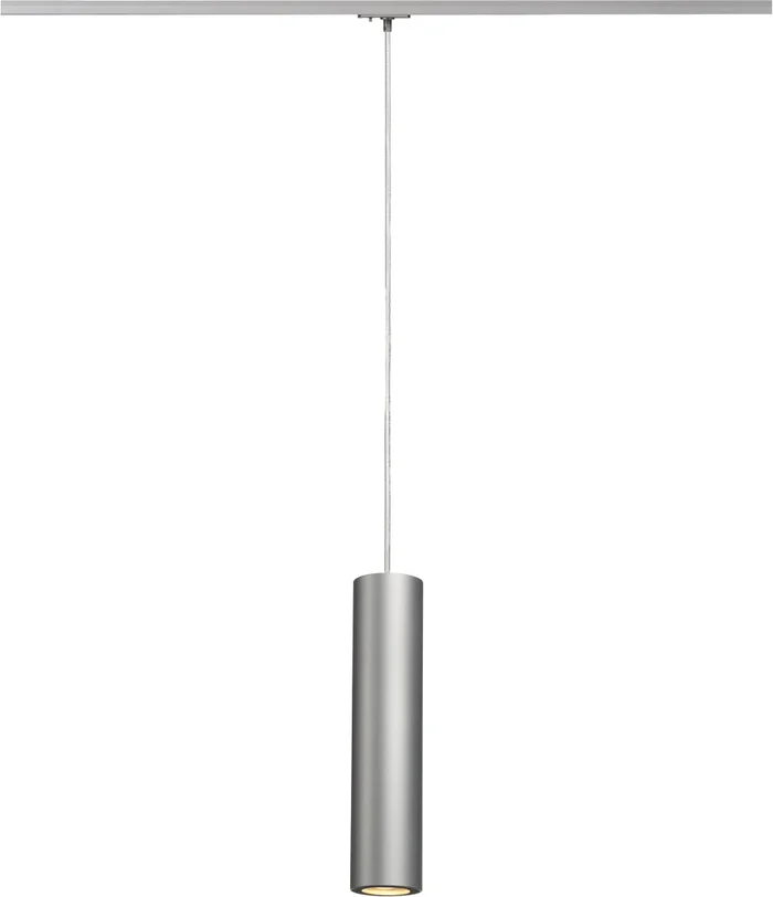 ENOLA_B Pendelleuchte, PD-1, silbergrau/schwarz, GU10, max. 50W, inkl. 1P.