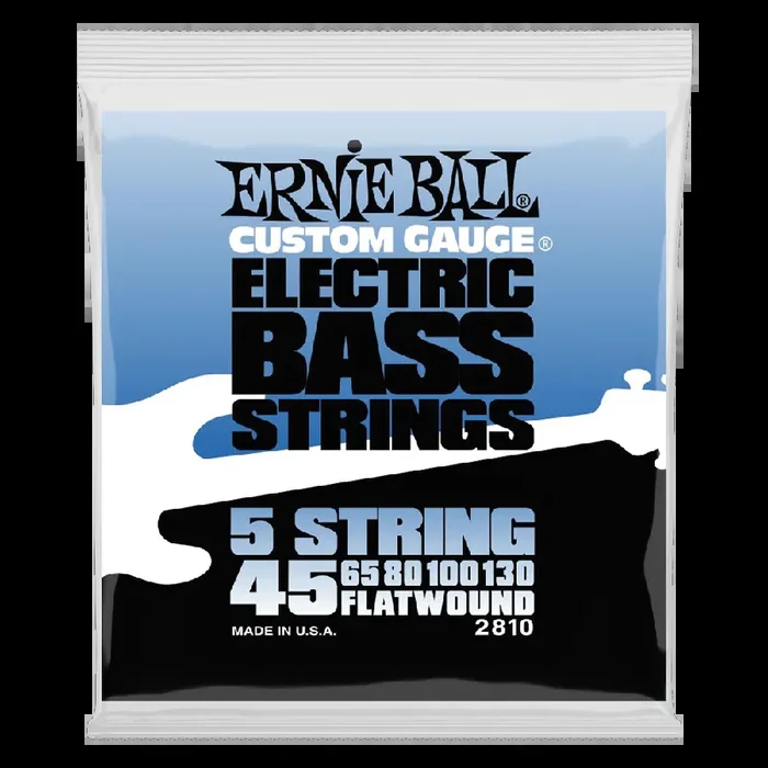 Ernie Ball 2810 5-String – Flatwound E-Bass Saiten