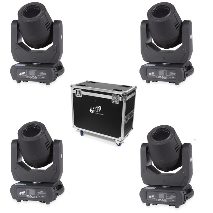 ETEC LED Moving Head Pure Beam 150L Set mit Flightcase