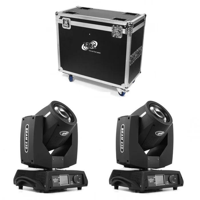 ETEC Pro Beam 230 Moving Head Set mit Flightcase