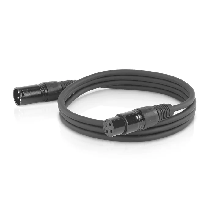 ETEC XLR Audio Kabel 20m Mikrofonkabel schwarz