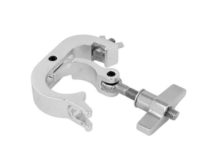 EUROLITE TH-250 Quick-Lock Haken silber – PRO Montagehaken, Quick-Lock-Schraube für 50-mm Rohr