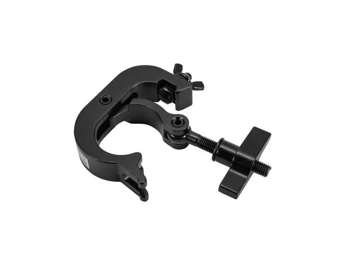 EUROLITE TH-250S Quick-Lock Haken schwarz – PRO Montagehaken, Quick-Lock-Schraube für 50-mm Rohr