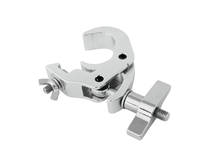 EUROLITE TH-260 Quick-Lock Haken silber – PRO Montagehaken, Quick-Lock-Schraube für 50-mm Rohr