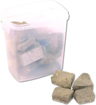 EUROPALMS Schaumglassteine, champagner -Demoware-