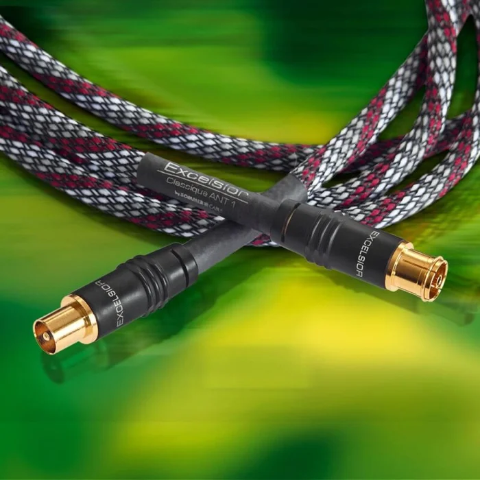 EXCELSIOR Antennenkabel, 1 x | Antennenstecker / Antennenstecker, HICON 1,00m