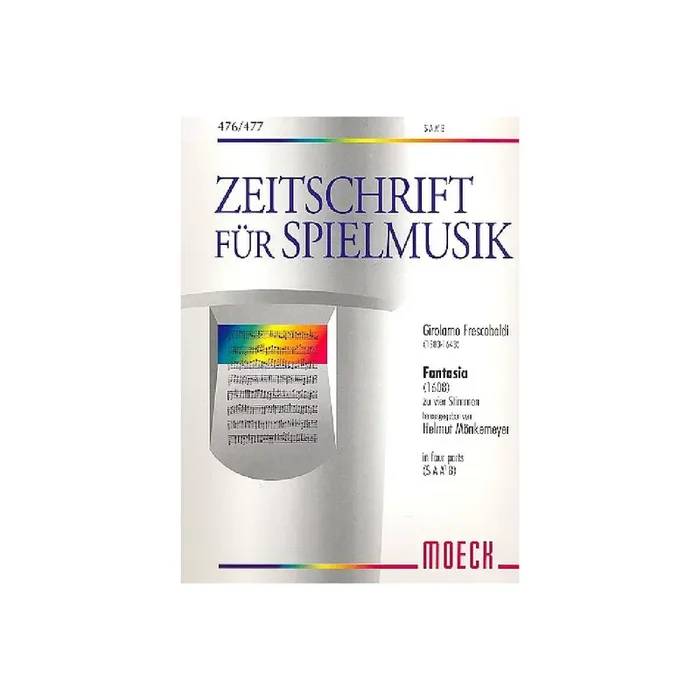 Fantasia für 4 Blockflöten