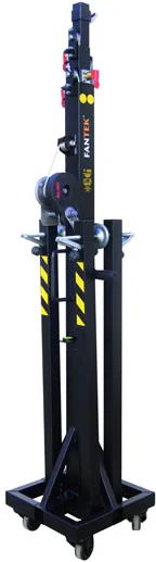 Fantek T-103D Traversenlift, schwarz, max. Höhe 5.3m