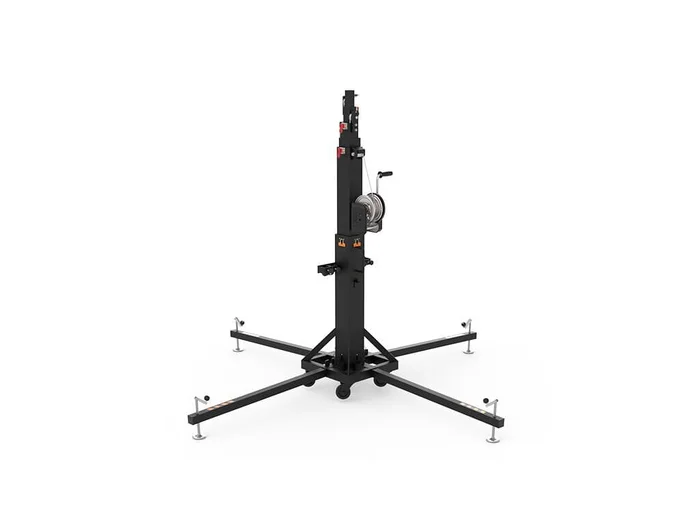 Fantek Teleskoplift TK6422LS, schwarz, LoadSense-System, max. Höhe 6.4m, max. Auflast 225kg