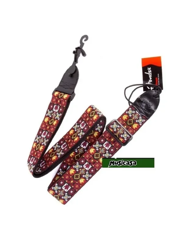 Fender 2″ FESTIVAL STRAP, RED