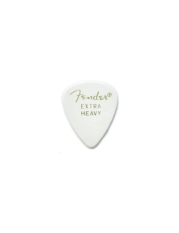 FENDER 351 SHAPE WHITE EXTRA HEAVY PUA GUITARRA