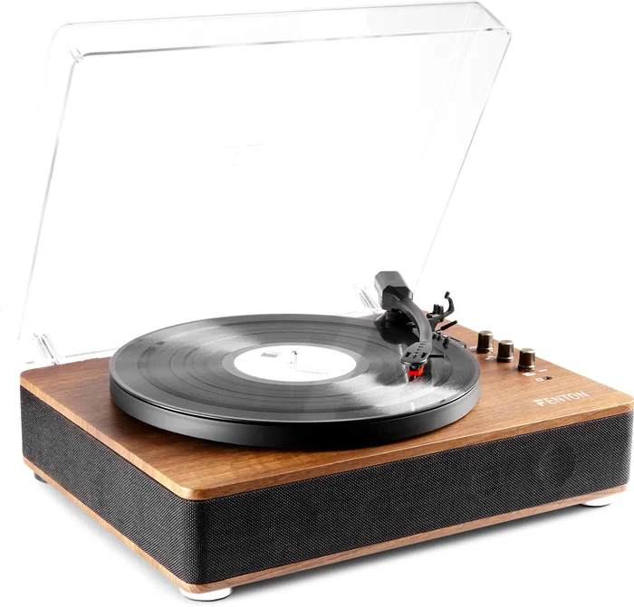 Fenton RP162 Plattenspieler HQ BT Walnussholz-Design -B-Stock-