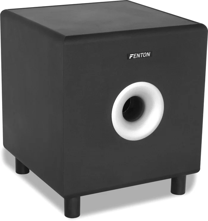Fenton SHFS08B Aktiv-Subwoofer 8″ Schwarz