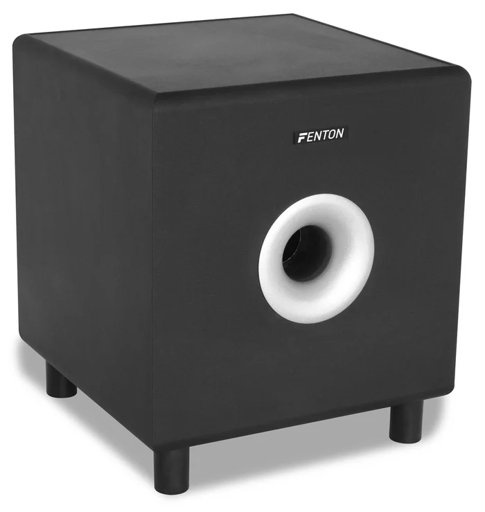 Fenton SHFS10B aktiver Hifi Subwoofer 10″ schwarz