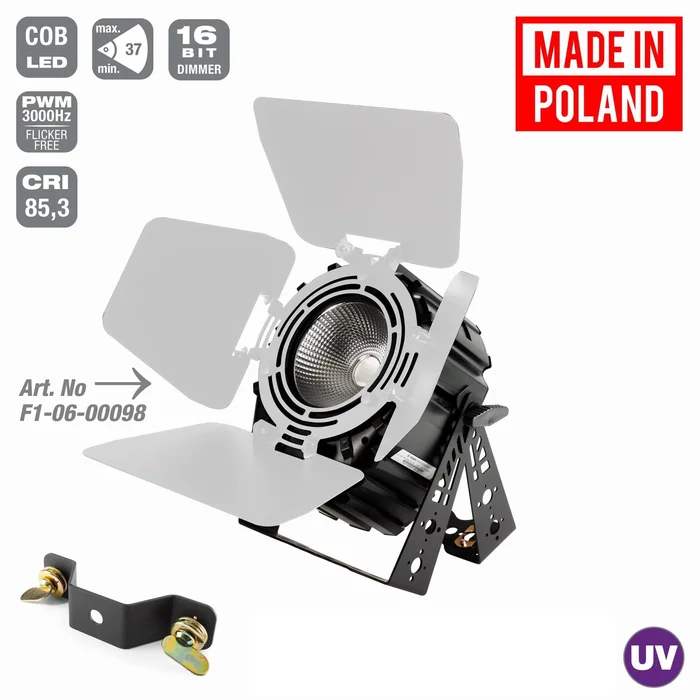 FlashPRO LED PAR 64 300W UV COB SHORT mk2