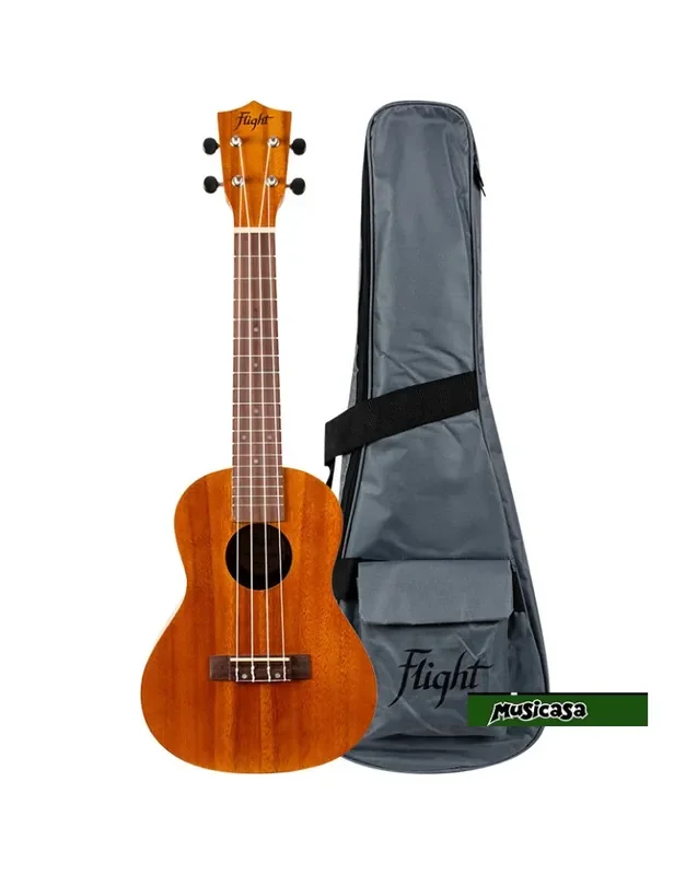 Flight NUC-250 Natural Acacia Ukelele Concert