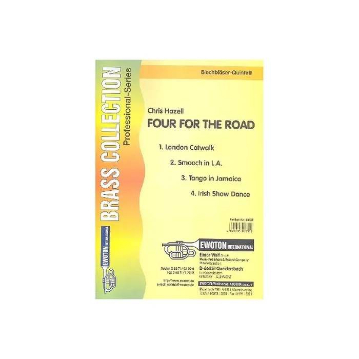 Four for the Road for brass quintet