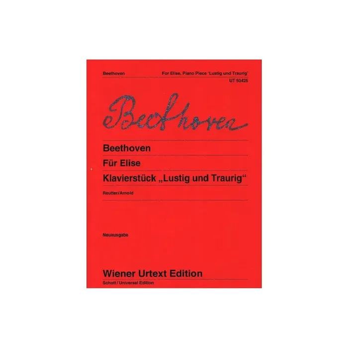 ‘Für Elise‘ WoO59 und Klavierstück ‘Lustig – Traurig‘ WoO54