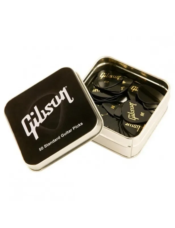 GIBSON APRGG50-74M PICK TIN Caja de 50 puas MEDIUM