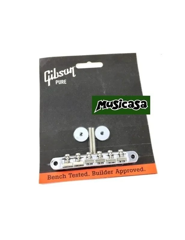 GIBSON PBBR-020 BRIDGE FULL ASSY Chrome ABR-1 w/ Full Assembly