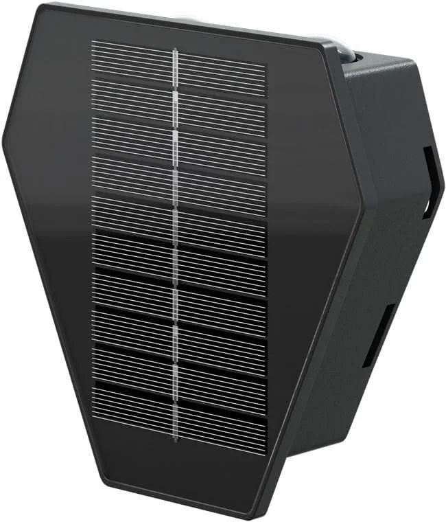 Goobay LED-Solar-Wandleuchte Diamant, schwarz